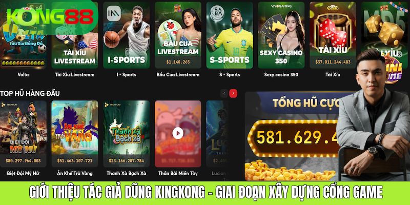 Giới thiệu tác giả Dũng Kingkong - Người tạo tên tuổi KONG88