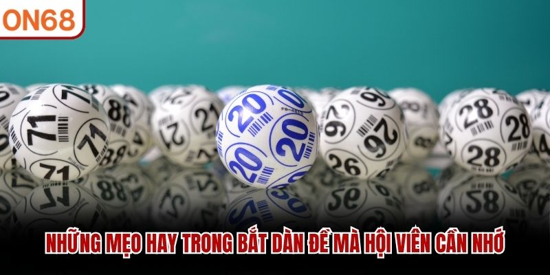 Dàn Đề Bất Bại - Chinh Phục Giải Thưởng Lô Đề ON68 Siêu Giá Trị