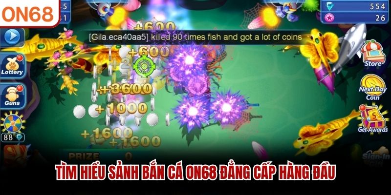 Bắn Cá ON68 - Trò Chơi Săn Đại Dương Hấp Dẫn Nhất